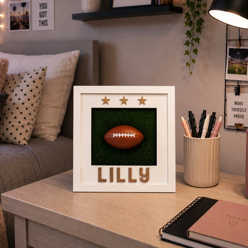 Personalised 3D Rugby Frame